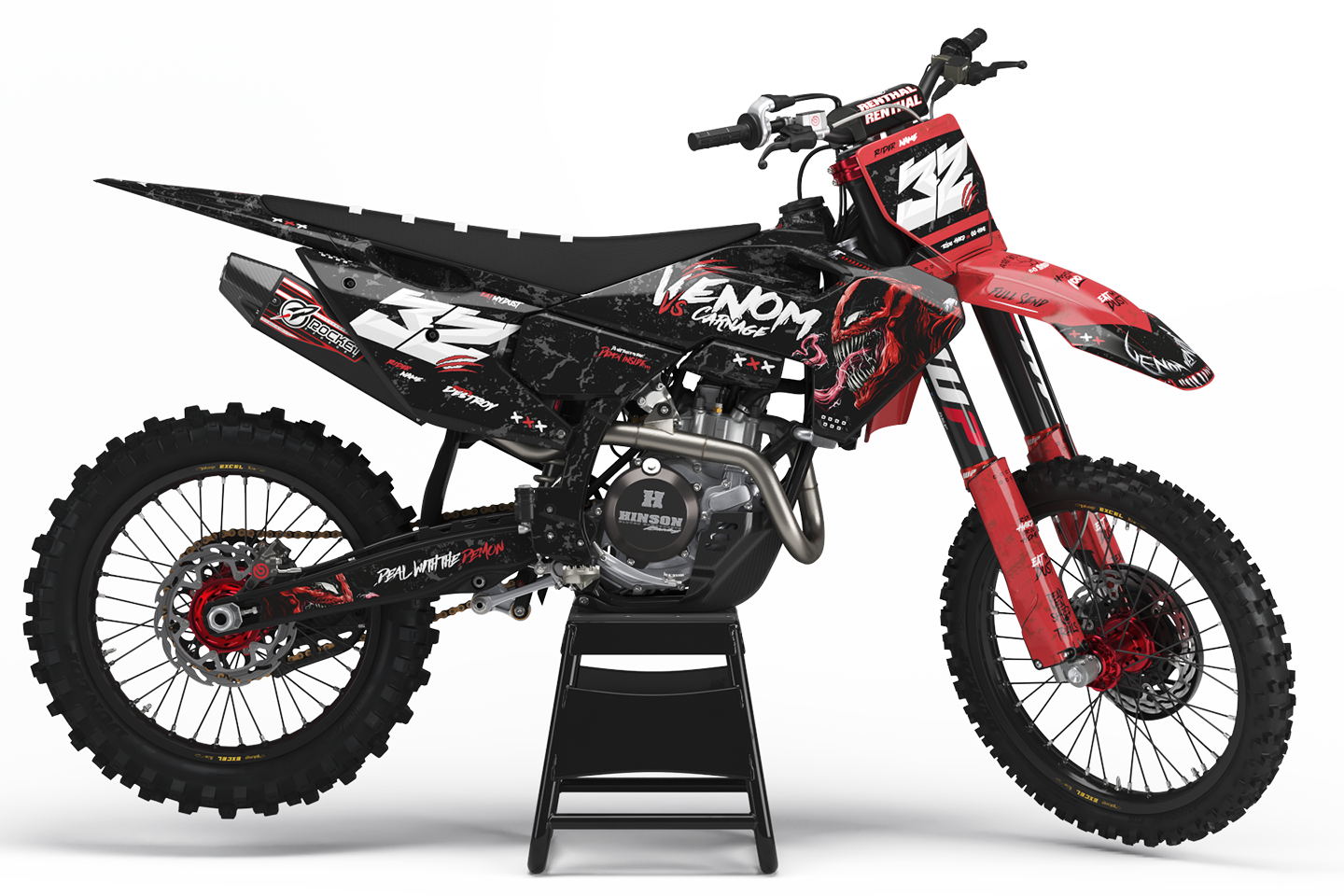 CARNAGE MX Graphics Kit | Custom Motocross Decals | TBDMX