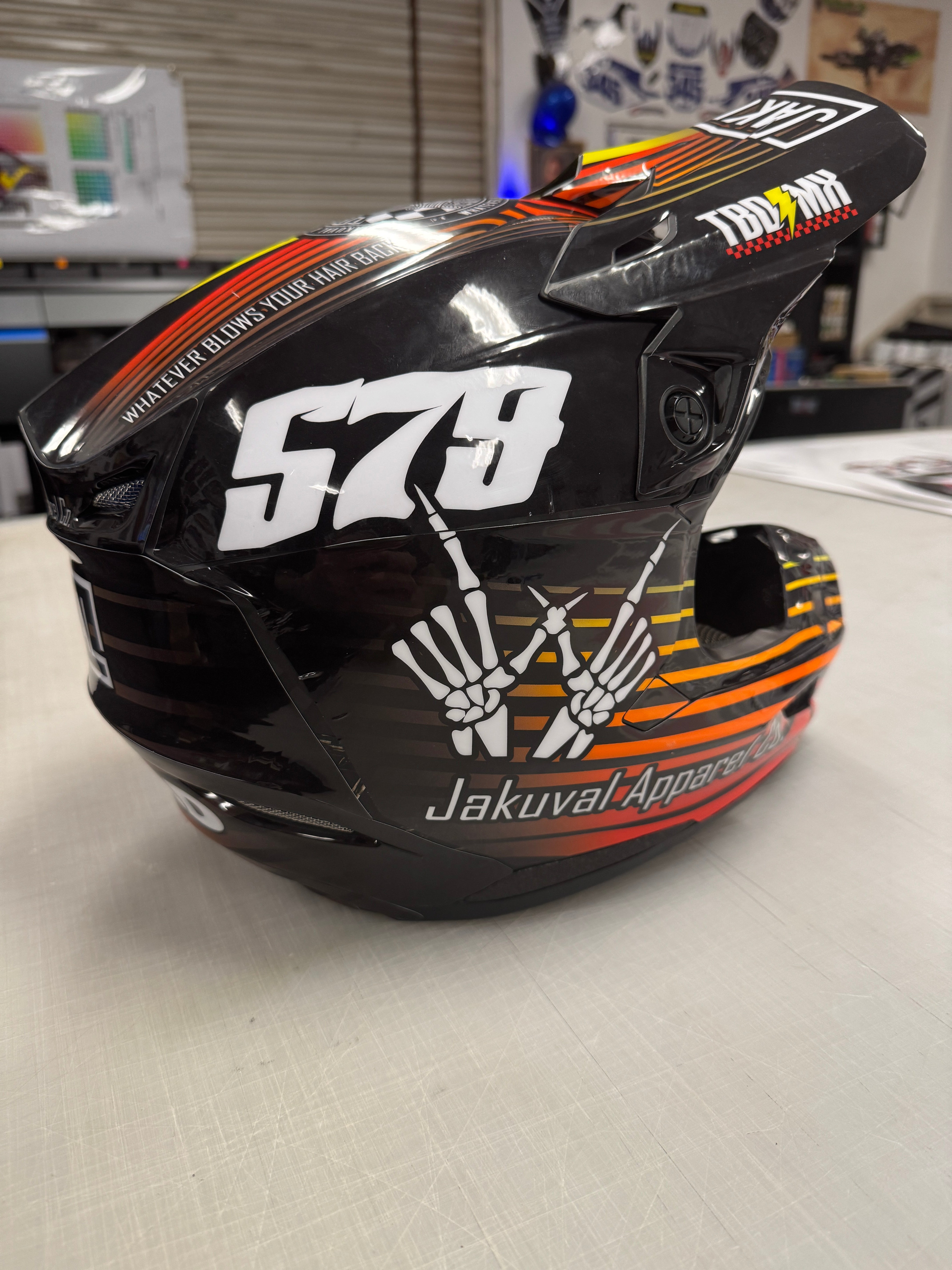 custom graphic motorcycle helmets Custom Helmet Kit