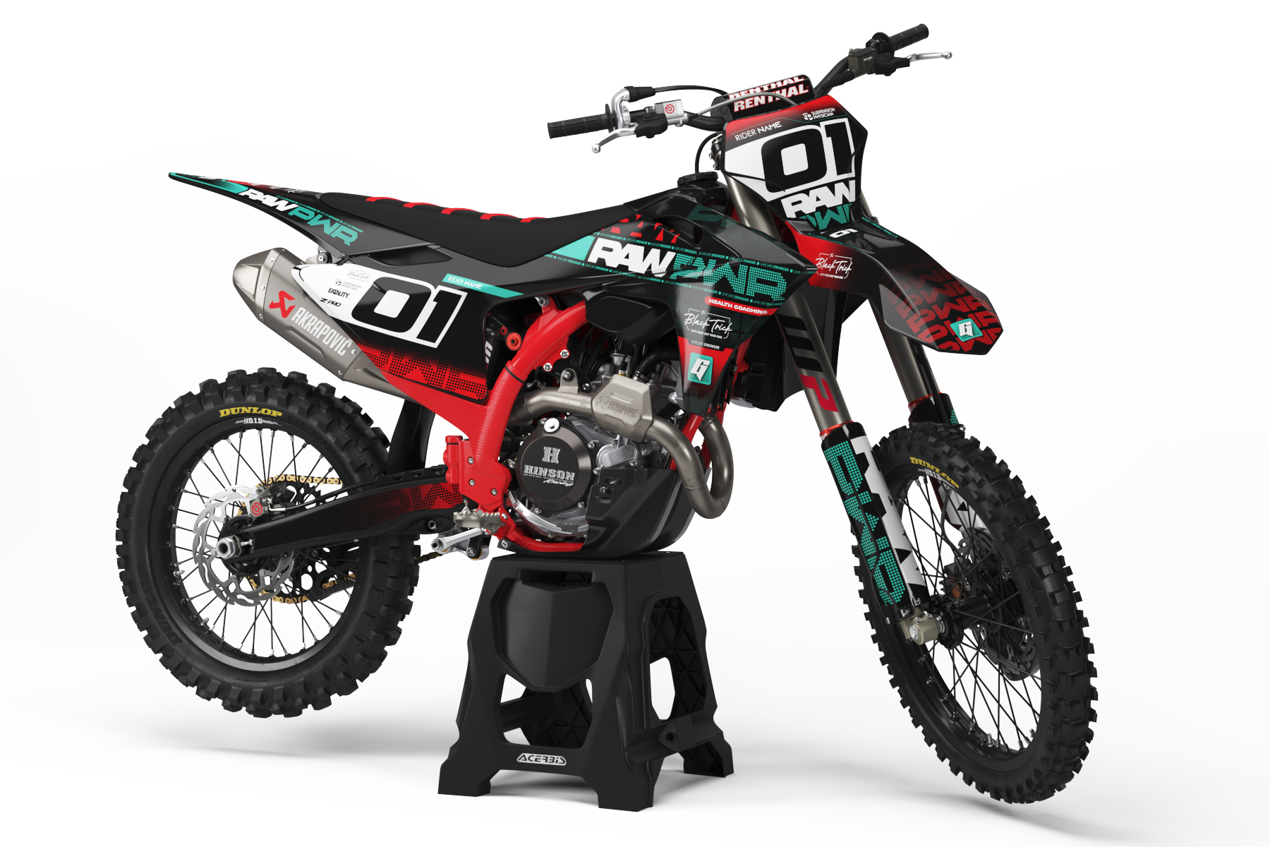 FAZE 1 MX Graphics Kit | Custom Motocross Decals | TBDMX