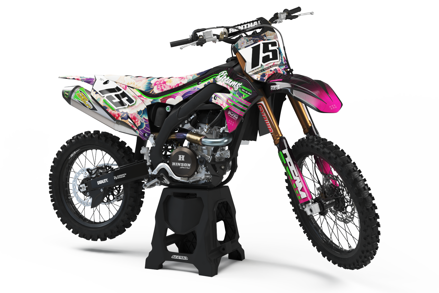 DREAMS MX Graphics Kit | Custom Motocross Decals | TBDMX